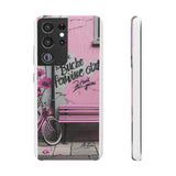 Graffiti Phone Case: Urban Chic with a Feminine Twist - Phone Case by Printify | Unique designs from ArteoDesign