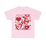 Valentine’s Day Heart Love Graphic T-Shirt