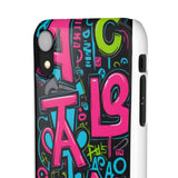 Graffiti Phone Case for Girls: Urban Chic Meets Street Style - Phone Case by Printify | Unique designs from ArteoDesign