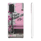 Urban Graffiti Phone Case for Girls - Soft Neon Street Art