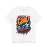 Grind Hustle T-Shirt – Motivational Streetwear Graphic Tee