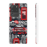 Edgy London Street Art Graffiti Phone Case for Boys