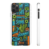 Urban Graffiti Style Phone Case - Cool and Chic for Girls