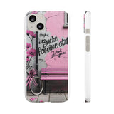 Graffiti Phone Case: Urban Chic with a Feminine Twist - Phone Case by Printify | Unique designs from ArteoDesign