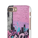 Graffiti Phone Case for Girls: Urban Chic with a Feminine Tw - Phone Case by Printify | Unique designs from ArteoDesign