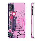 Graffiti Streetwear Phone Case for Girls - Soft, Bold Style