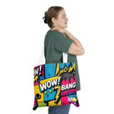 Arteo UK Pop Art Tote Bag - Comic Style Design