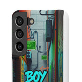 Urban Graffiti Phone Case for Boys - Gritty Streetwear Style