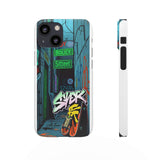 Graffiti-Inspired Phone Case for Girls: Urban Chic Style - Phone Case by Printify | Unique designs from ArteoDesign