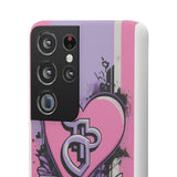 Feminine Graffiti Phone Case for Girls - Bold Street Style