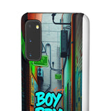 Urban Graffiti Phone Case for Boys - Gritty Streetwear Style