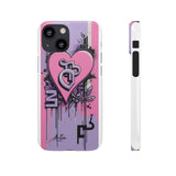 Graffiti Phone Case: Urban Chic for Girls with London Skylin - Phone Case by Printify | Unique designs from ArteoDesign