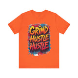 Grind Hustle Hustle T-Shirt – Bold Urban Streetwear Tee