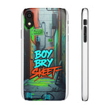 Urban Graffiti Phone Case for Boys - Gritty Streetwear Style