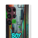 Urban Graffiti Phone Case - Gritty Streetwear for Boys