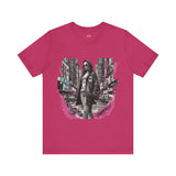 Women's Urban Cityscape Tee - Stylish Graphic Streetwear