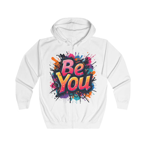 Be You Hoodie - Women's Graffiti Urban Streetwear