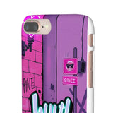 Graffiti Phone Case: Urban Chic for Girls with a Twist - Phone Case by Printify | Unique designs from ArteoDesign