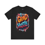 Grind Hustle Tee - Unstoppable Graffiti Urban Streetwear