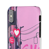 Graffiti Phone Case for Girls: London Skyline Design, Edgy U - Phone Case by Printify | Unique designs from ArteoDesign