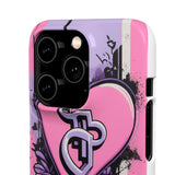 Graffiti Phone Case for Girls - Bold Feminine Street Style