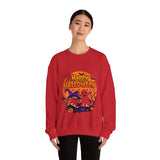 Bat Attack Unisex Sweatshirt - Spooky Halloween Style for All