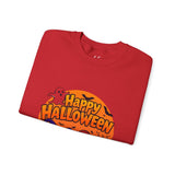 Happy Halloween Sweatshirt – Ghosts & Pumpkins Graphic