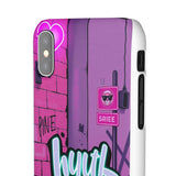 Graffiti Phone Case: Urban Chic for Girls with a Twist - Phone Case by Printify | Unique designs from ArteoDesign