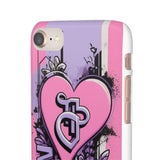 Graffiti Phone Case: Urban Chic for Girls with London Skylin - Phone Case by Printify | Unique designs from ArteoDesign