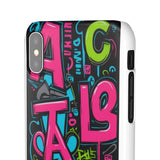 Graffiti Phone Case for Girls: Urban Chic Meets Street Style - Phone Case by Printify | Unique designs from ArteoDesign