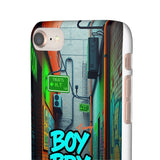 Urban Graffiti Phone Case - Gritty Streetwear for Boys