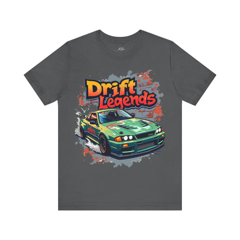 Drift Legends Tee - Racing Streetwear for Car Enthusiasts