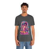 Vibrant Portrait Graphic T-Shirt – Bold Urban Art Style Tee