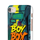 Street Art Graffiti Phone Case for Boys - Edgy Urban Style