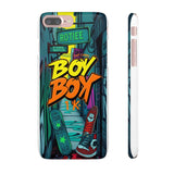 Graffiti Phone Case: Urban Chic with London Skyline for Girl - Phone Case by Printify | Unique designs from ArteoDesign