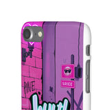 Chic Urban Graffiti Phone Case for Girls - Cool Street Style