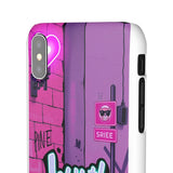 Graffiti Phone Case: Urban Chic for Girls with a Twist - Phone Case by Printify | Unique designs from ArteoDesign