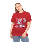 Heart to Heart Romantic Unisex T-Shirt - Perfect Gift of Love