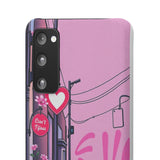 Streetwear Graffiti Phone Case for Girls - Soft and Bold Style