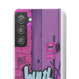 Graffiti Phone Case: Urban Chic for Girls with a Twist - Phone Case by Printify | Unique designs from ArteoDesign