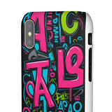 Graffiti Phone Case for Girls: Urban Chic Meets Street Style - Phone Case by Printify | Unique designs from ArteoDesign