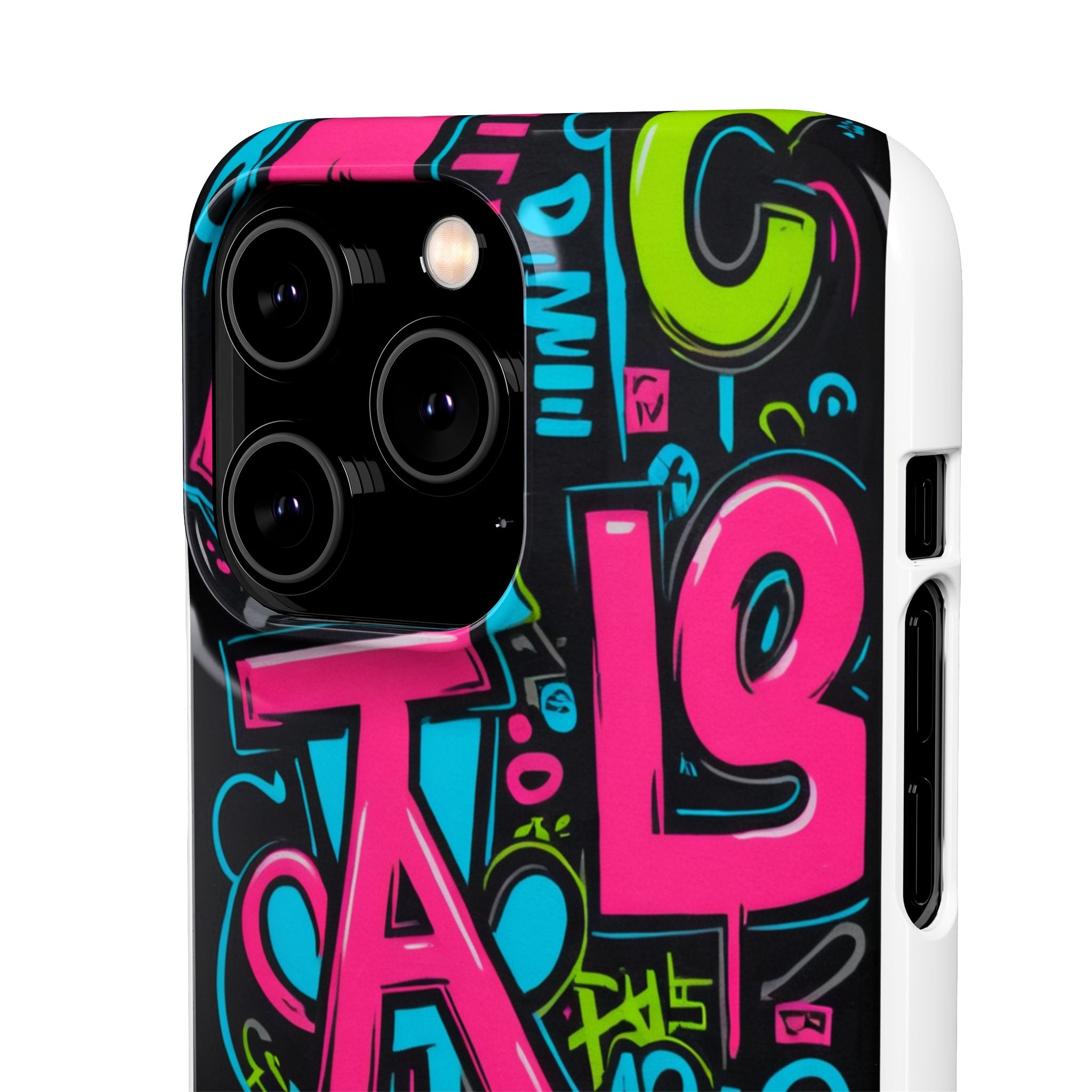 Graffiti Design Phone Case - Urban Fashion for Boys