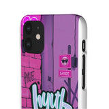 Graffiti Phone Case: Urban Chic for Girls with a Twist - Phone Case by Printify | Unique designs from ArteoDesign