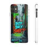 Urban Graffiti Phone Case - Gritty Streetwear for Boys