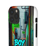 Urban Graffiti Phone Case for Boys - Gritty Streetwear Style