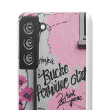 Graffiti Phone Case: Urban Chic with a Feminine Twist - Phone Case by Printify | Unique designs from ArteoDesign