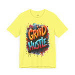 Grind Hustle Tee - Unstoppable Graffiti Urban Streetwear