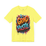 Grind Hustle T-Shirt – Motivational Streetwear Graphic Tee