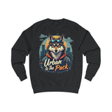 Men's Urban to the Pack Sweatshirt | Bold Wolf Design