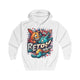 Retro Vibes Men's Cartoon Hoodie - Vintage Style